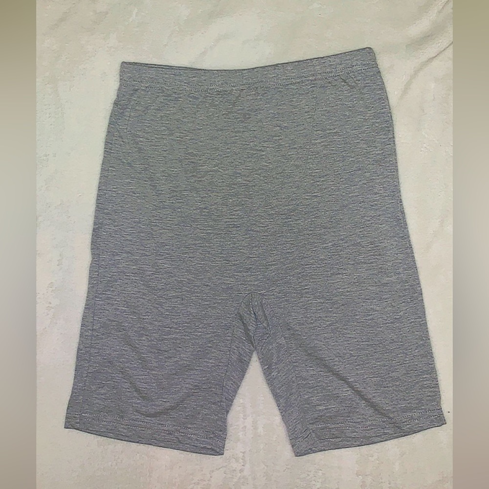 Grey biker shorts